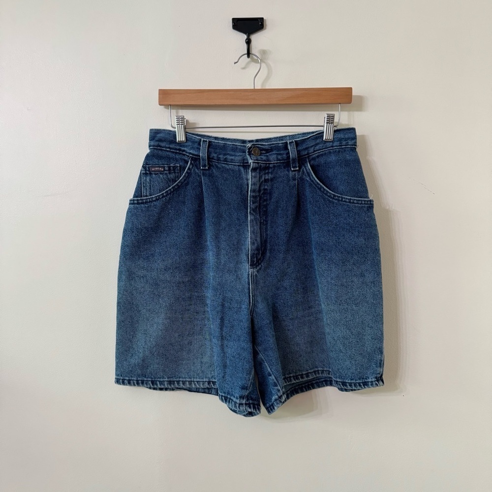 vintage RIDERS ombré denim shorts - Picture 2 of 7